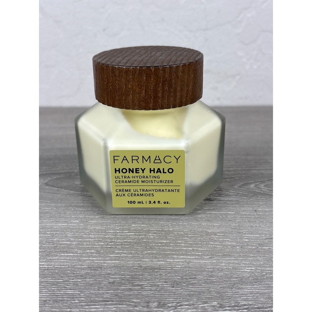 Farmacy Honey Halo Ultra-Hydrating Ceramide Moisturizer 100ml 3.4oz Jumbo Size